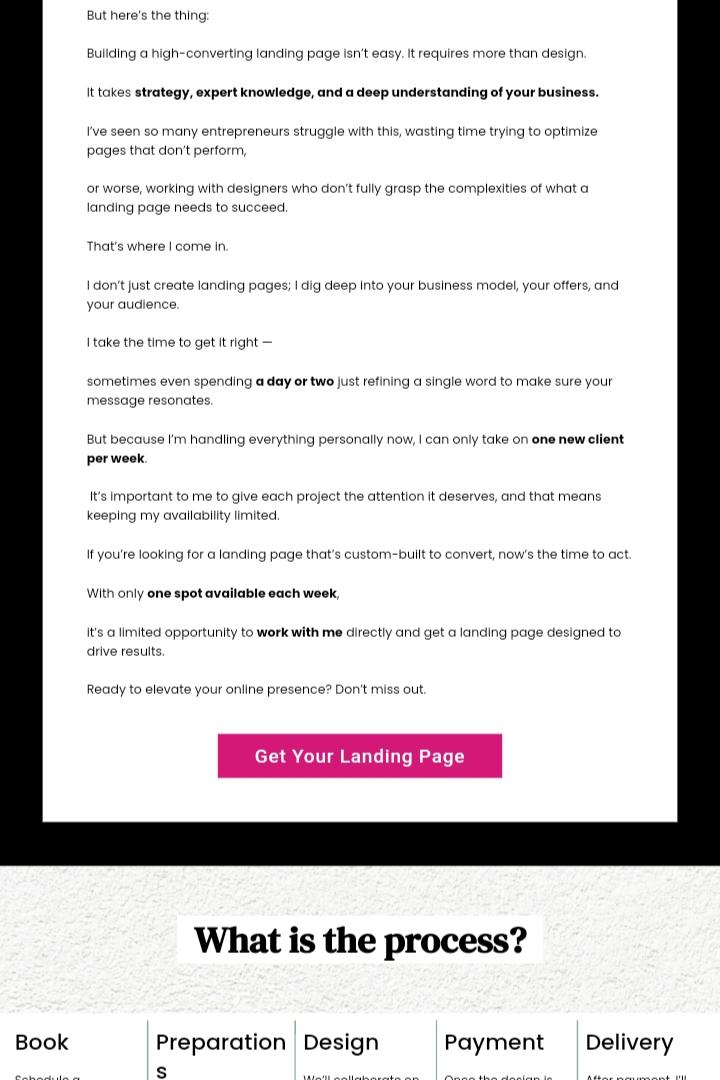 Create landing Page for free by SD Subedi